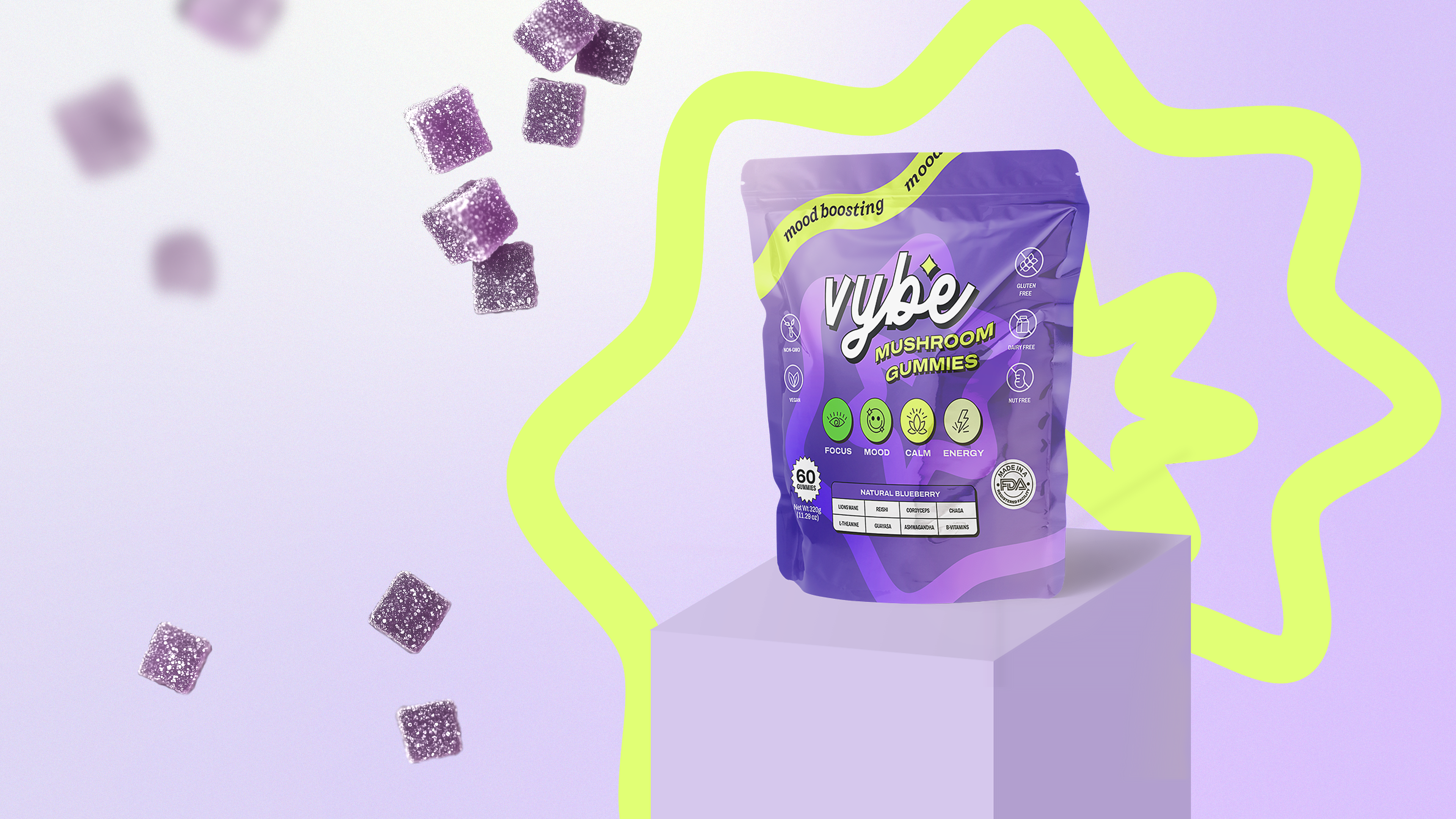 Homepage - Vybe Mushroom Gummies